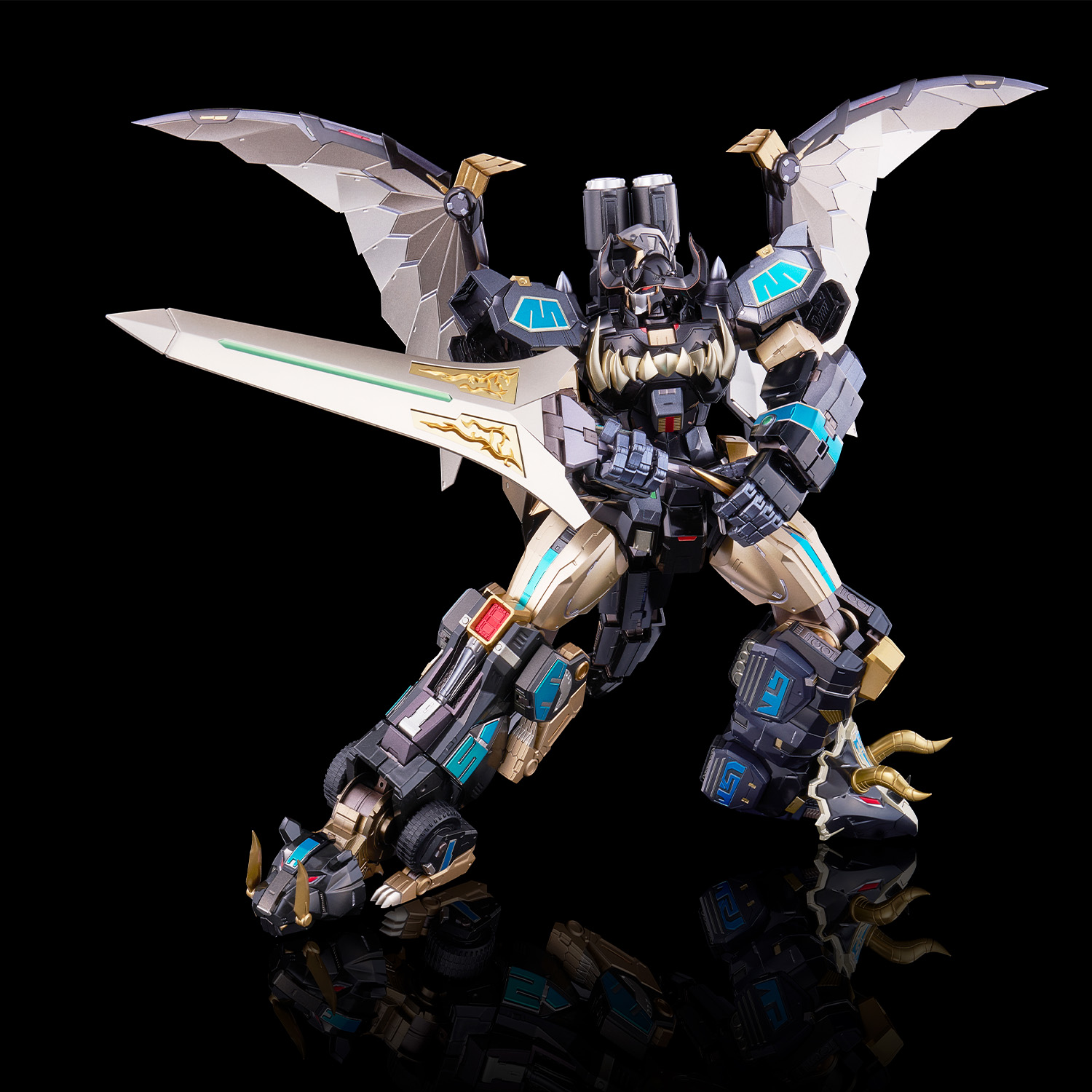 [GO! KARA KURI Combine] Dino Megazord (Black Limited Edition)